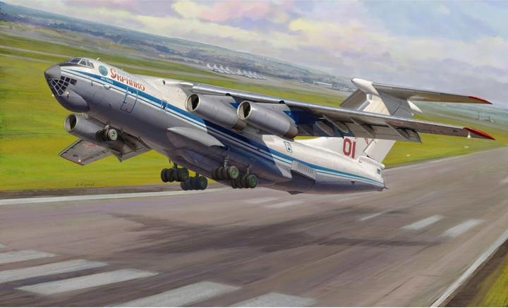 Immagine prodotto Carson 1:144 Ilyushin IL-76 MD trasporto pesante