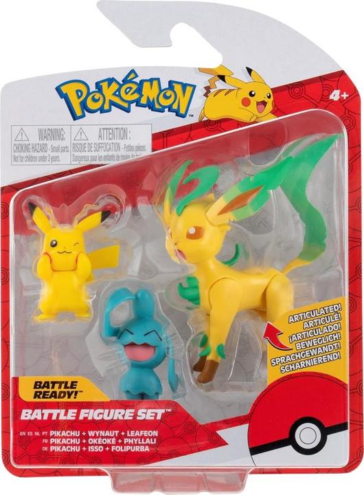 Actual product image Jazwares Pokémon Battle Figure Set ass Wave