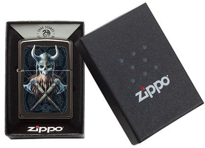 Produktbild Zippo Anne Stokes Wiking Skull