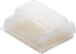 RND Components Micro-Wire Saddle Adhesive 9.5 mm Polyamide 6.6 pack of 50