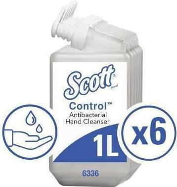 Produktbild Kleenex ® Flüssigseife neutral antibakteriell pH-Wert: 6 Ausführung des Behälters: Kanister Material des... (Flüssigseife, 1000 ml)