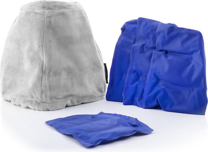 Image du produit InnovaGoods Hawfron Migraines et Relaxation Gel Hat Grey