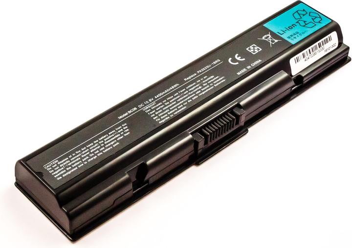 AGI Accumulatore compatibile con Toshiba Satellite A200-1UM - Accumulatore - 4.400 mAh (4400 mAh)