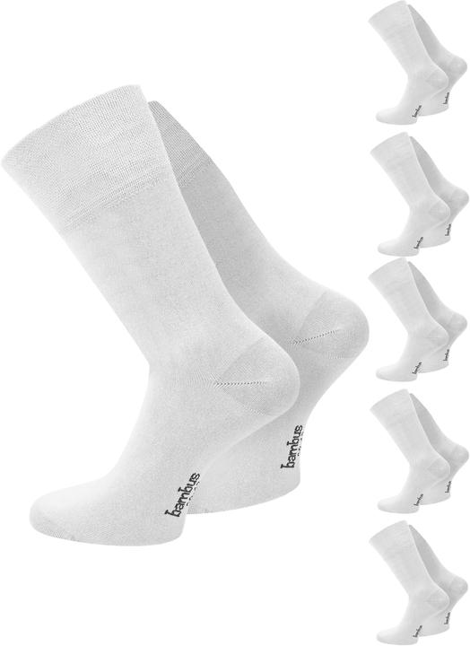 Immagine prodotto Normani 6 paia di calze sanitarie in bambù Classic - 945 (confezione da 6, 43 - 46)