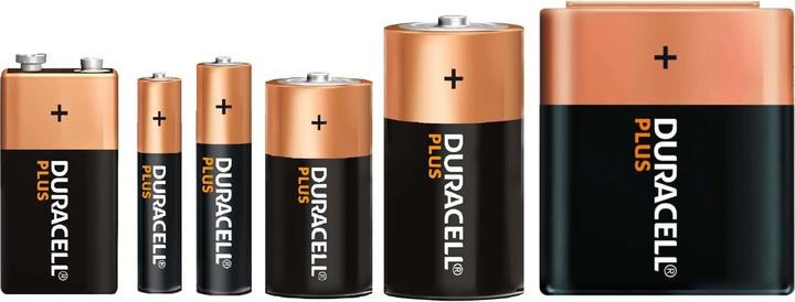 Produktbild Duracell Plus Power (2 Stk., 9V Block, 580 mAh)