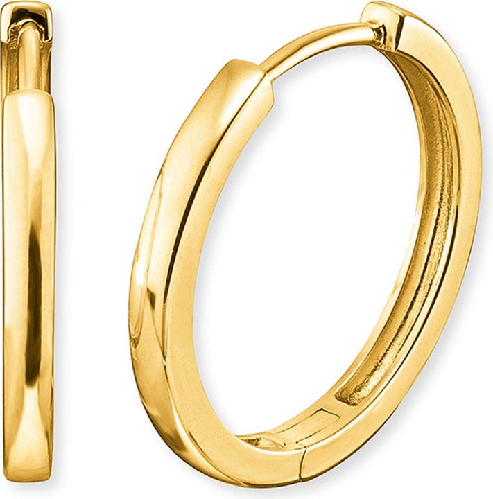 Actual product image Engelsrufer Creoles Lisa Gold (925 silver)