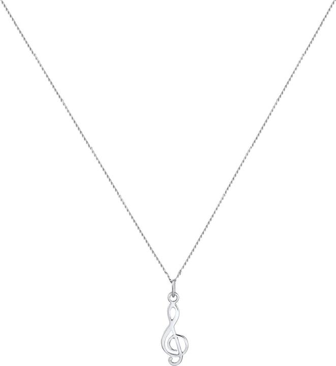 Image du produit Elli mit Notenschlüssel Anhänger (Argent Sterling, 45 cm)