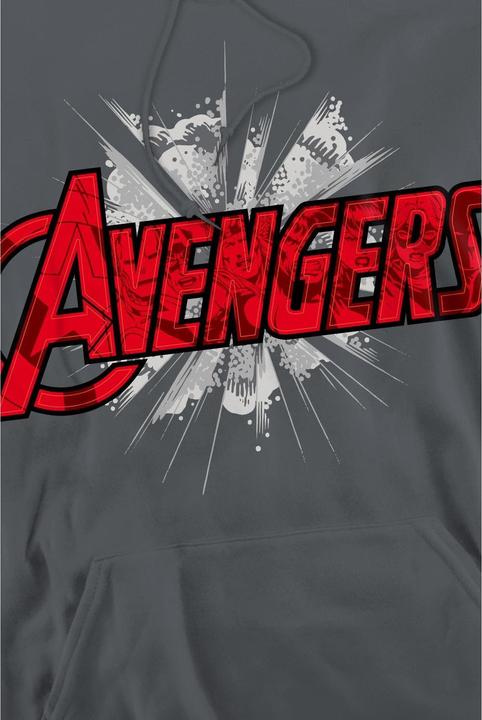 Actual product image Mens Avengers Bash Logo Hoodie (S)
