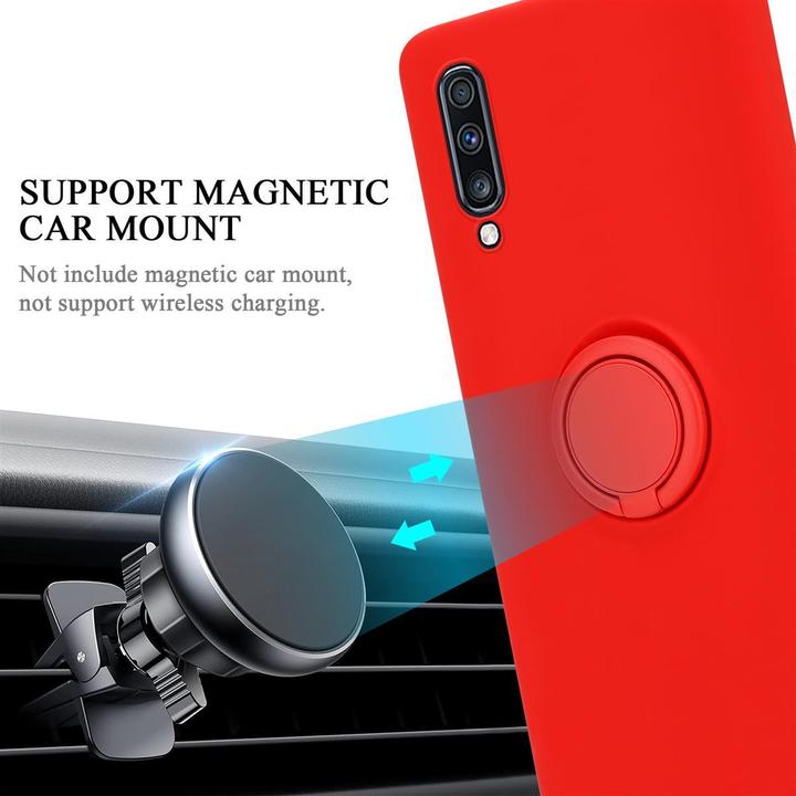 Image du produit Cadorabo TPU Liquid Ring Silicone Case Cover (Samsung Galaxy A70S, Samsung Galaxy A70)