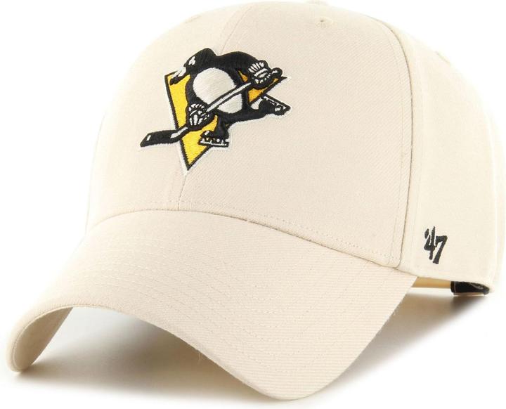 Actual product image 47 Brand Snapback Cap NHL Pittsburgh Penguins Natural Beige