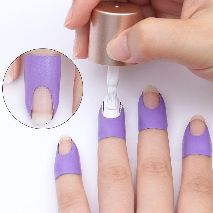Produktbild JTI Abziehklebeband für Nagellack, U-förmig - 10 Stk