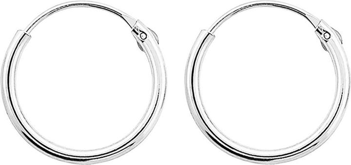 Image du produit Star Piercing Boucle d'oreille argent rond (Argent sterling 925, sans laiton)