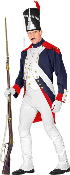 Actual product image Widmann GRENADIER (Jacke mit Weste, Hose, Stiefelüberzieher, Hut), M (M)