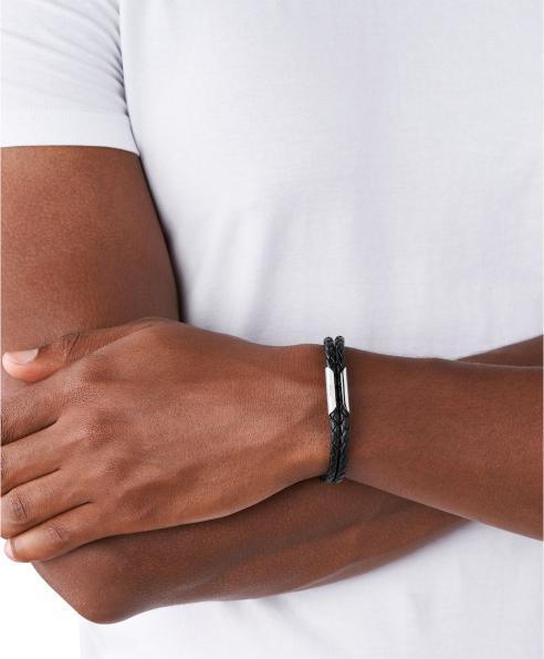 Actual product image Diesel Stackables (18.50 cm, Stainless steel, Stainless steel/Perlon/Nylon, Stainless steel/leather)