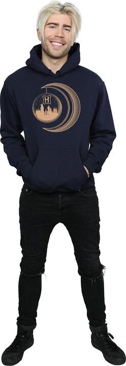 Actual product image Mens Hogwarts Moon Hoodie (L)
