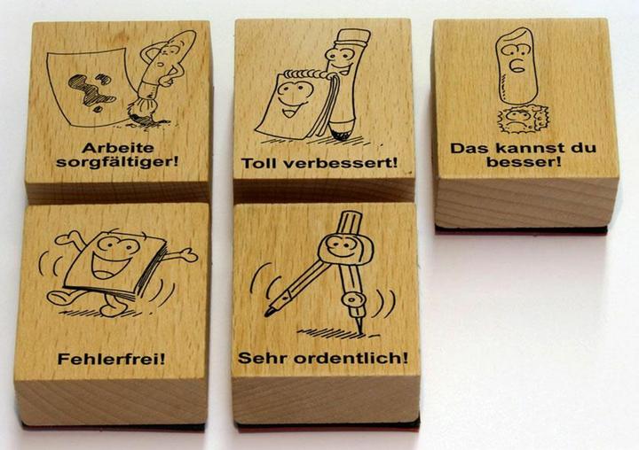Immagine prodotto Das Grundschul-Korrekturstempel-Set