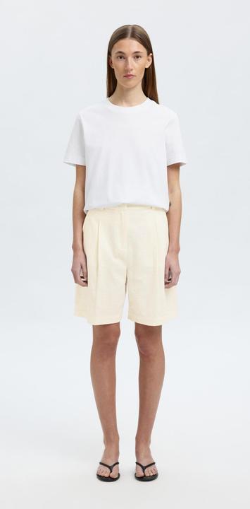 Produktbild Selected Femme Baumwollmix Højtaljede shorts (38)