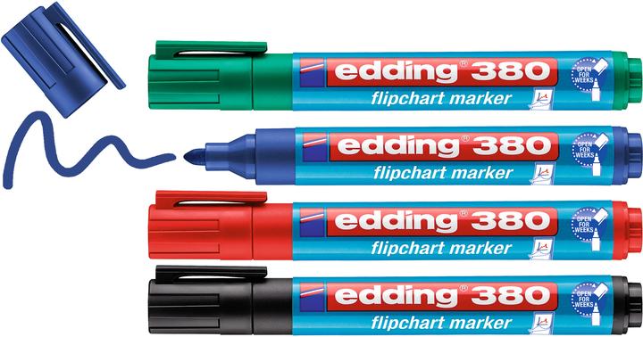 Image du produit Edding 380 (Multicolore, 3 mm, 4 x)