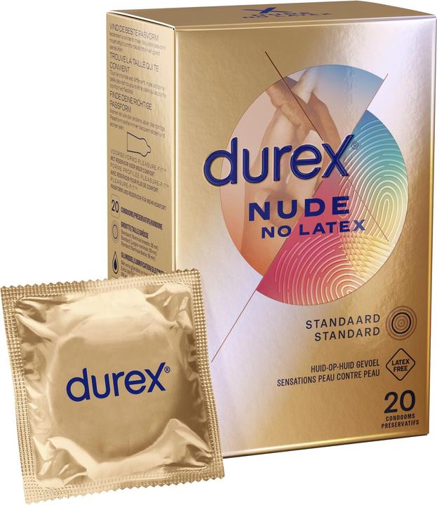 Actual product image Durex Nude No Latex (20 pcs.)