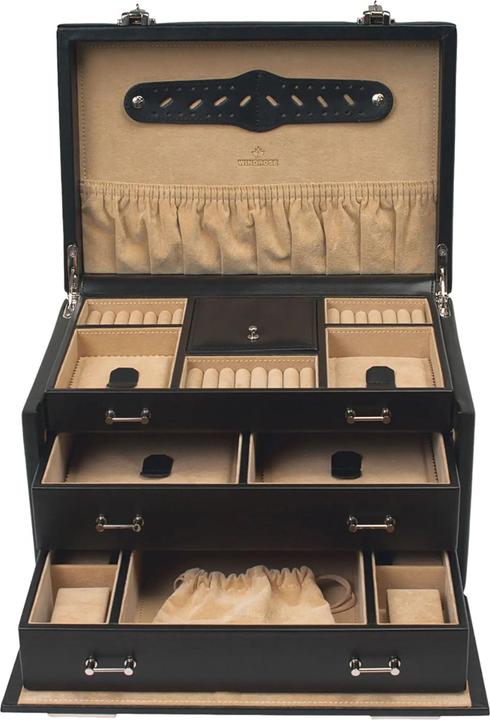 Produktbild Windrose Ambiance Schmuckkasten Leder 31 cm