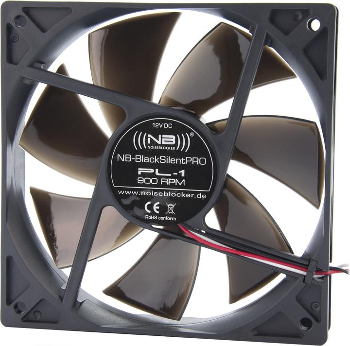 Produktbild Noiseblocker BlackSilentPro-Series PL1 (120 mm, 1 x)