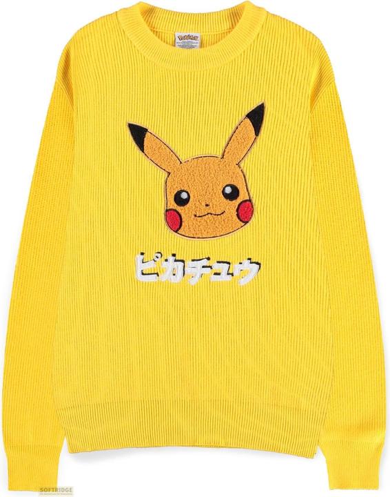 Actual product image Difuzed Pokémon sweatshirt Fun Jumper Pikachu size L (L)