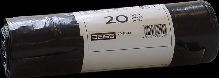 Produktbild Deiss Kehrichtsäcke mit Zugband Recycling-LDPE ohne OKS (20 x, 110 l)
