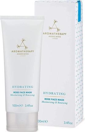 Immagine prodotto Aromatherapy Associates Maschera viso idratante alla rosa con aloe vera, ialuronato di sodio e acqua di rose 100ml (100 ml)