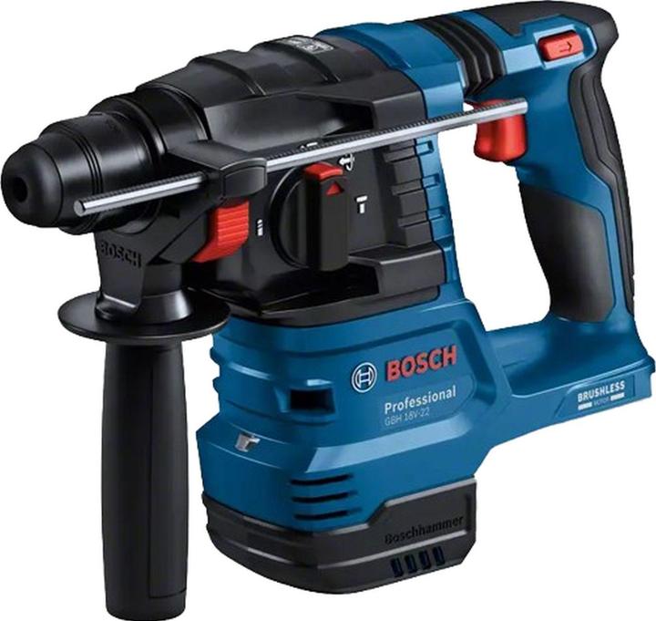 Bosch Professional Akku-Bohrhammer mit SDS plus GBH 18V-22 (Akkubetrieb)