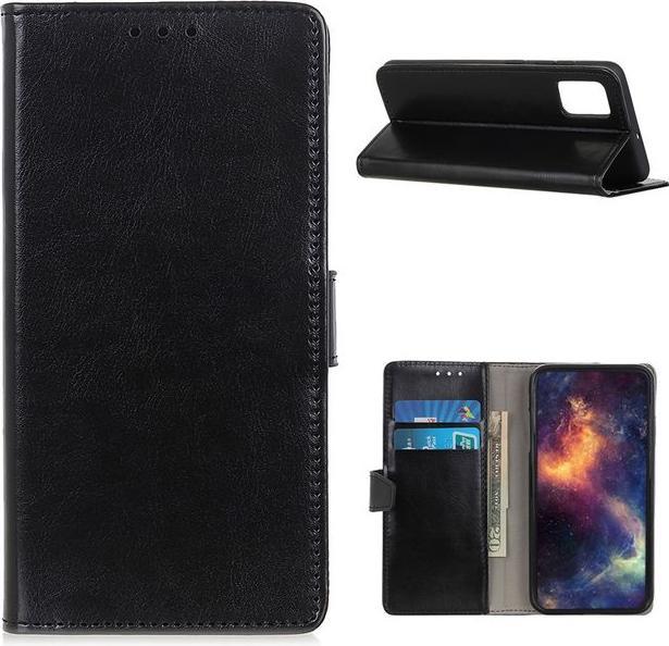 Actual product image MU Classic Crazy Horse Leather Bookcover Series (Samsung Galaxy A72 5G)