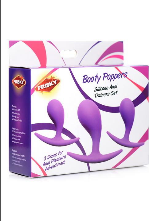 Image du produit Shots Kit Booty Poppers Silicone Anal Trainer
