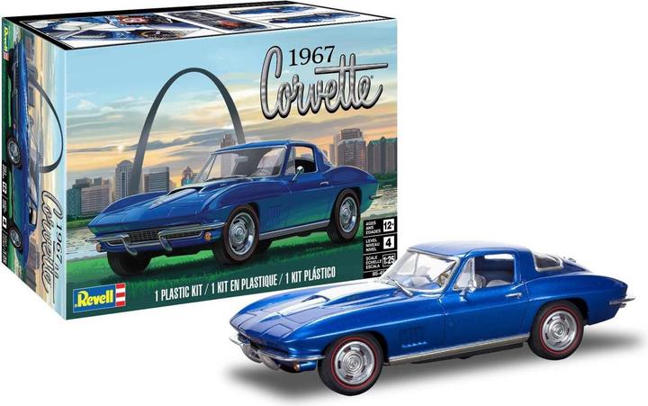Revell 1967 Corvette Sting Ray Sport Coupe 2N1