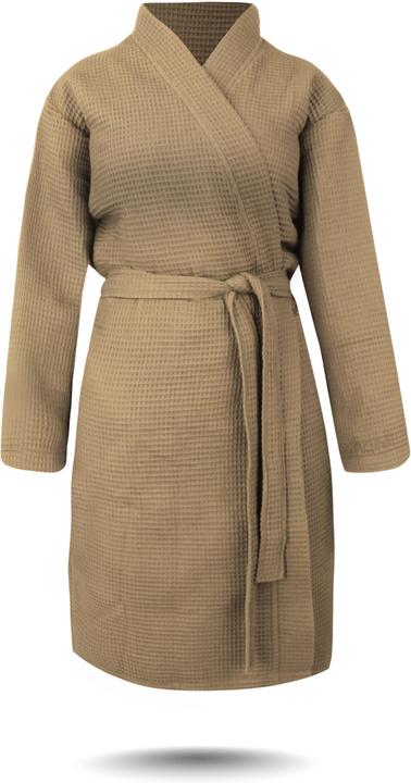 Actual product image Normani Ladies Waffle Piqué Kelin Bathrobe (S)