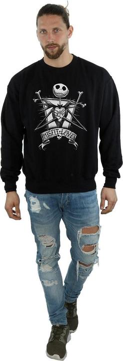 Immagine prodotto Disney Nightmare Before Christmas Misfit Love Felpa Uomo (S)