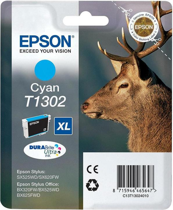 Image du produit Epson T1302 DuraBrite Ultra (C)