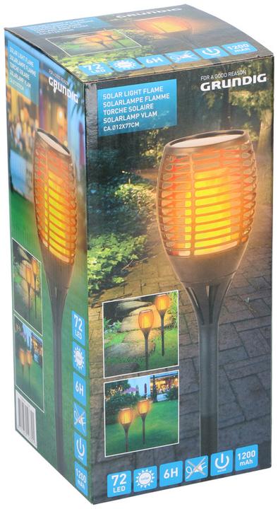 Produktbild Grundig Solarlampe "Flame"