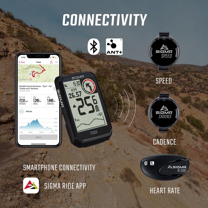 Actual product image Sigma Sport Computer ROX 4.0 Endurance GPS Basic
