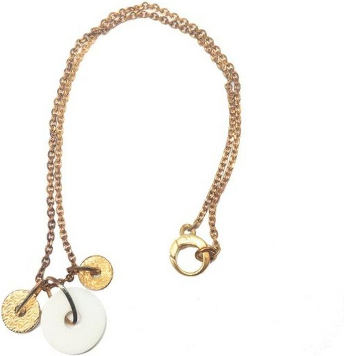 Guess Damenhalskette CWN10906 (50 cm) (Stahl, Keramik)