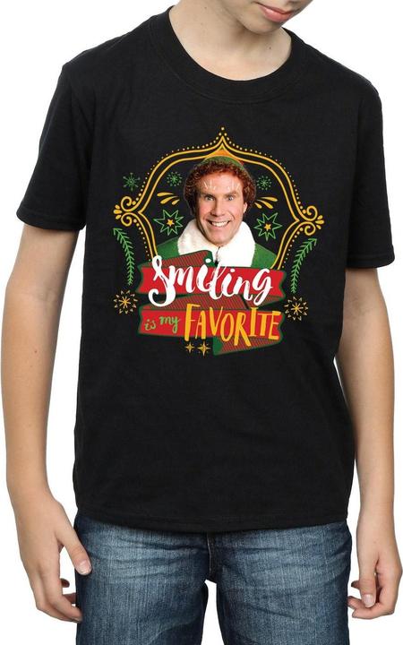 Actual product image Elf Boys Buddy Smiling T-Shirt (140, 146)