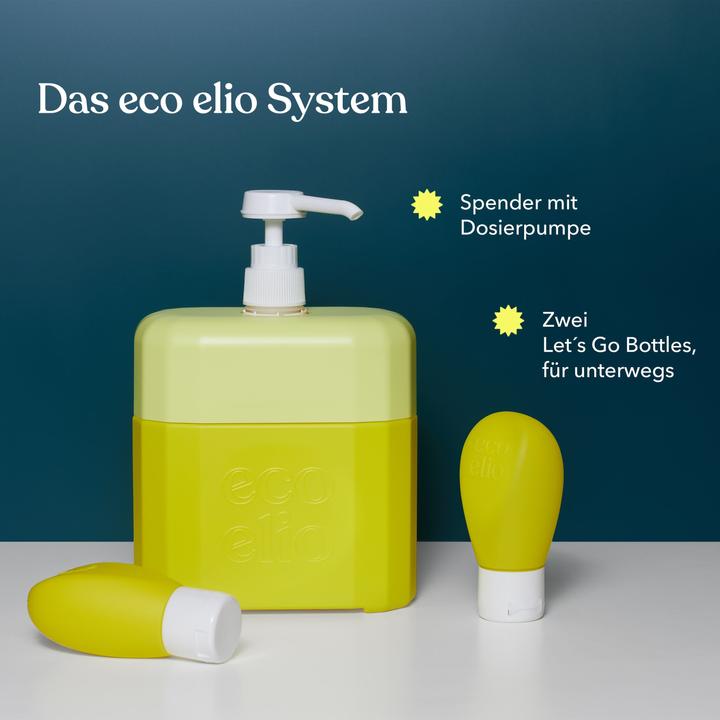 Image du produit Eco Elio Toute Routine Dispenser (Crème solaire, SPF 50+, 250 ml, 775 g)