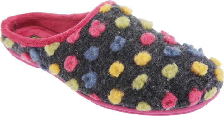 Produktbild Universal Textiles Amy Hausschuhe Pantoffeln mit Punktemuster (38)