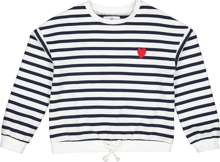 Image du produit La Redoute Collections Sweat-shirt rayé à encolure ronde (134)