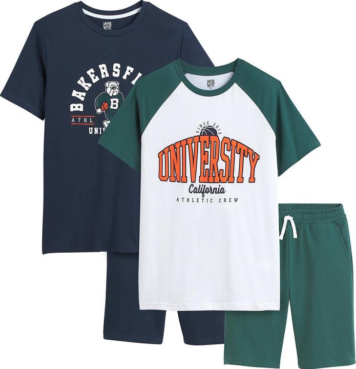 Produktbild La Redoute Collections 2er-Pack Kurzpyjamas (188)