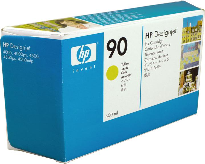 Produktbild HP Tinte Nr. 90 - Yellow (C5065A) (Y)
