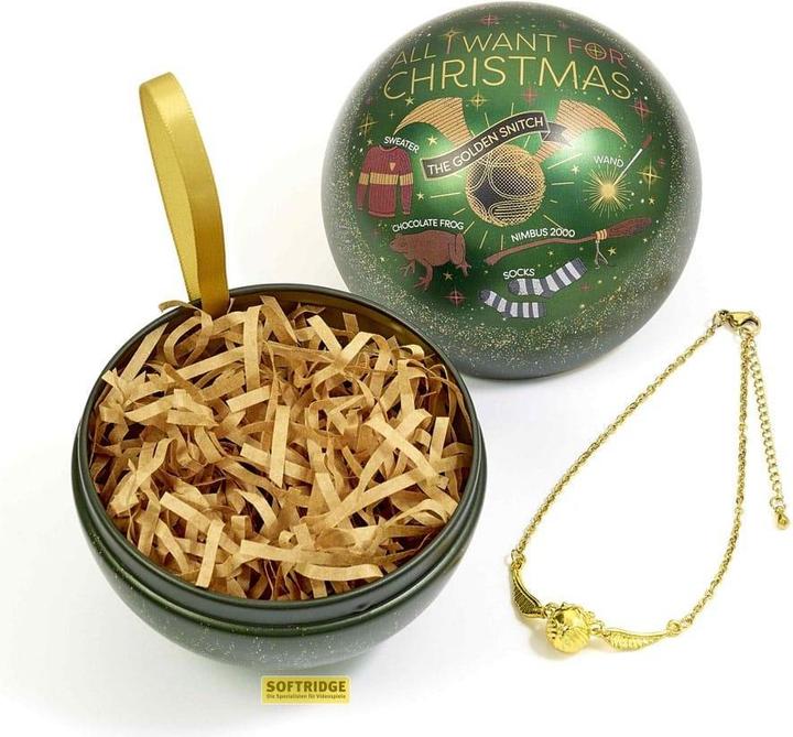 Actual product image Carat HARRY POTTER - Boules de Noël Cadeau - Bracelet vif d'Or (1 -part)