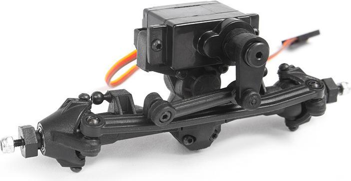 Image du produit Axial SCX24 Deadbolt Electric Brushed Crawler 4WD 1:24 RTR rouge (RTR Prêt à fonctionner)