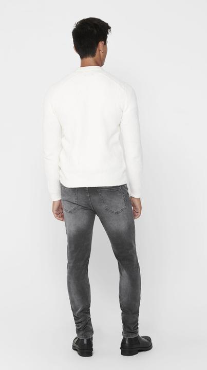 Image du produit Only & Sons ONSLoom Slim Zip Sweat Gris Slim Fit Jeans (34)
