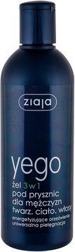 Immagine prodotto Ziaja Yego Gel 3In1 Doccia per Uomo Viso Corpo Capelli 300Ml (300 ml)