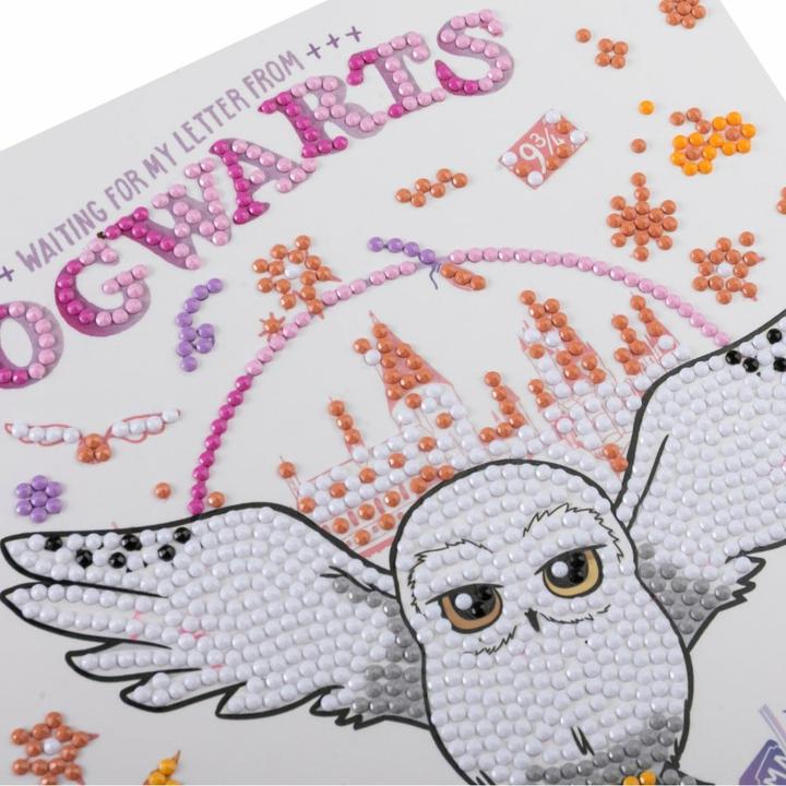 Immagine prodotto Craft Buddy Hogwarts & Edvige, biglietto d'arte in cristallo 18x18 cm