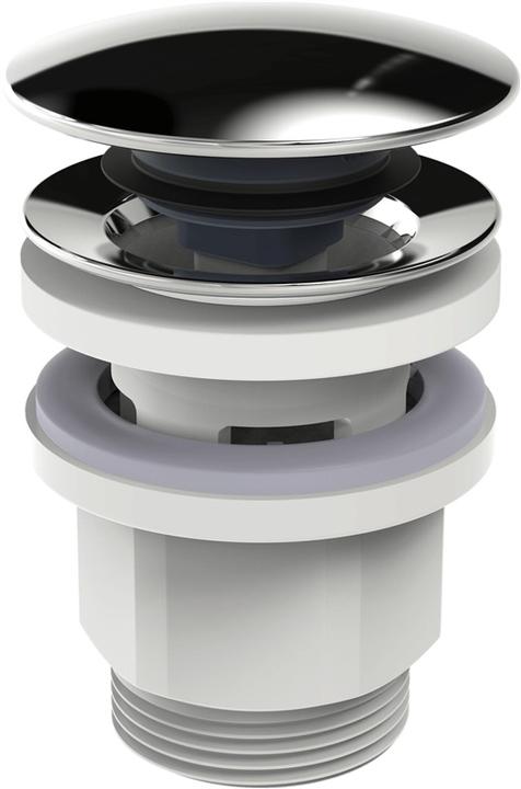 Actual product image Oras Push open floor valve - with push open and fixed outlet